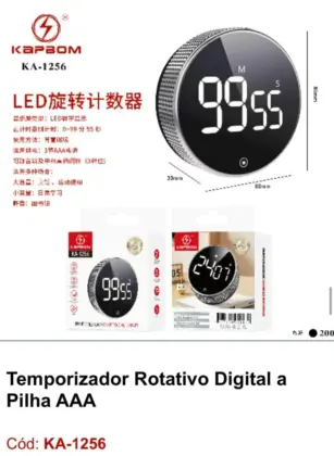 Temporizador Inverso Rotativo Ka-1256