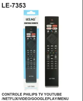 Controle Para Tv Philips Le-7353