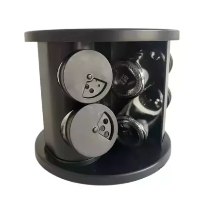 Porta Temperos Giratório 6 Pçs Gl8080