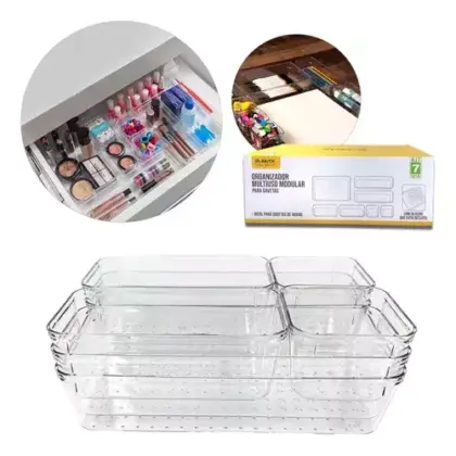 Organizador Multiuso Modular P/ Gavetas Bm-1130