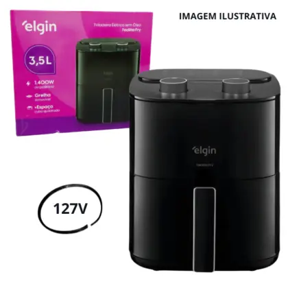 Fritadeira Elétrica S/ Óleo 3,5L 1400W 127V Afg3501