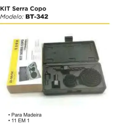 Kit Serra Copo 11 Pçs Bt-342