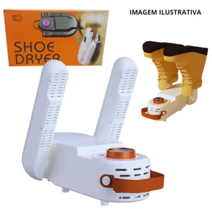 Secador De Sapatos Portátil 110V Xc-Sc-02