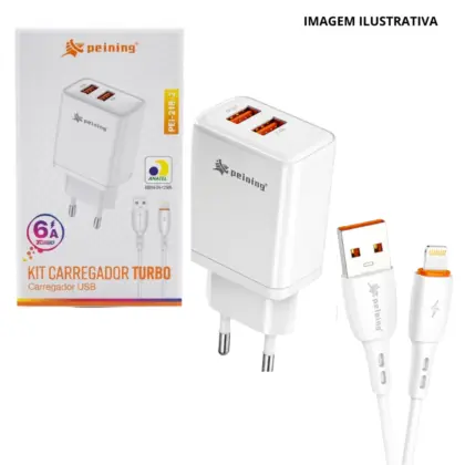 Carregador Ios Turbo 6A Pei-218-2