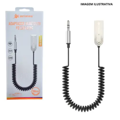 Pei-Bta01 Adaptador Bluetooth Para Som De Carro E Caixa De Som