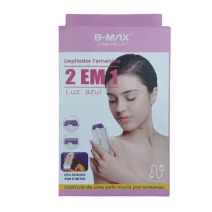 Bm-C073 Depilador 2 Em 1 Luz Azul