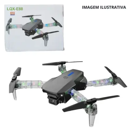 Lqx-E88 Drone Câmera Dupla 4K
