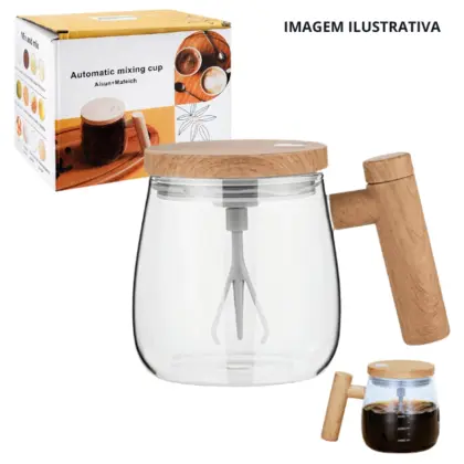 XC-MX-03 XC-MX-02 CANECA DE VIDRO MIXER CARREGÁVEL