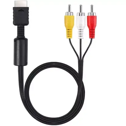 Ka-Av20 Cabo Av Rca Compativel P/Ps1/Ps2/Ps3 1.8M