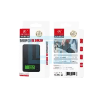 Balanca Digital De Bolso 0,1G-1Kg (Pilha) Ka-B120