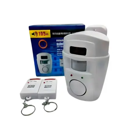 Mini Alarme Com 2 Controles Remotos Mo-24My-01