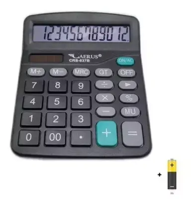 Calculadora 12 Dig Crs-838B