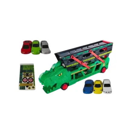 Brinquedo Conjunto Caminhao Plastico Tk-Ab7290