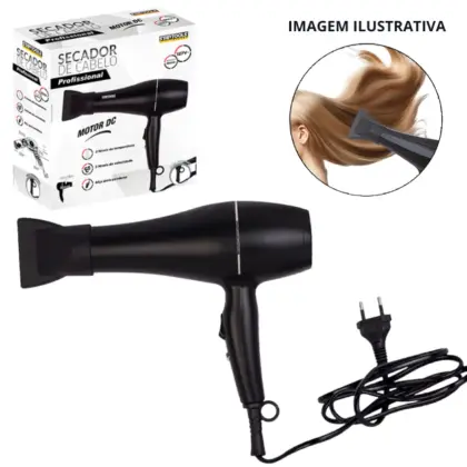 Secador De Cabelo Profissional 1800W 220V Ar0884