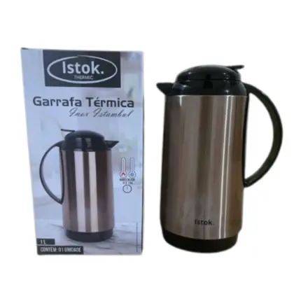 Garrafa Térmica 1 L Inox Istambul Istok Is0204