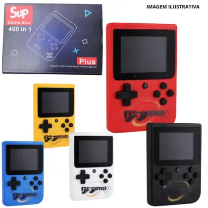 Mini Game 400 Jogos Sup Plus Sem Controle Mo-Ka-901 Ley-239 Le-785