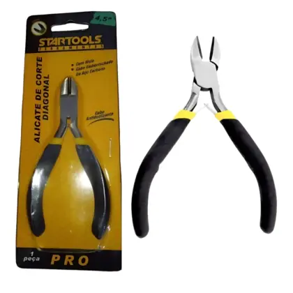 Alicate De Corte 4,5'' Cabo De Aço Carbono Ar0546