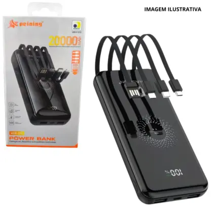 Power Bank 20000 + Indução Wup-379