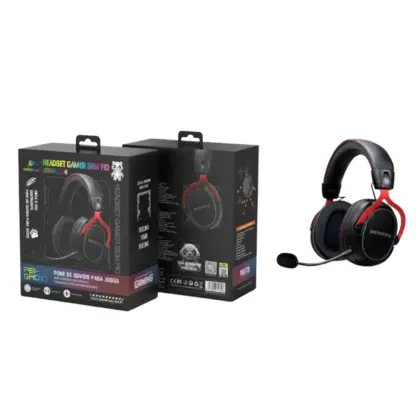 Fone Headset Gamer Rgb Sem Fio Pei-Gm010