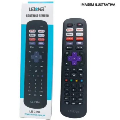 Controle Remoto Universal 4k Le-7394