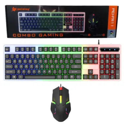 Kit Mouse E Teclado Gamer Peining Pei-Fr11