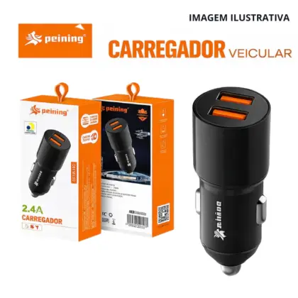 Carregador Veicular Ios Wu-F010-2