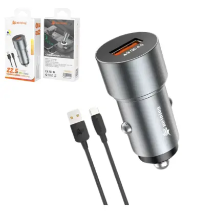 Carregador Veicular Usb/Tpc 22.5W Pei-Qcc99-3