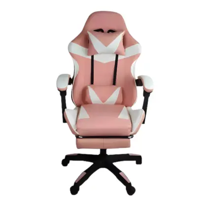 Cadeira Gamer Cor De Rosa Lc-001P