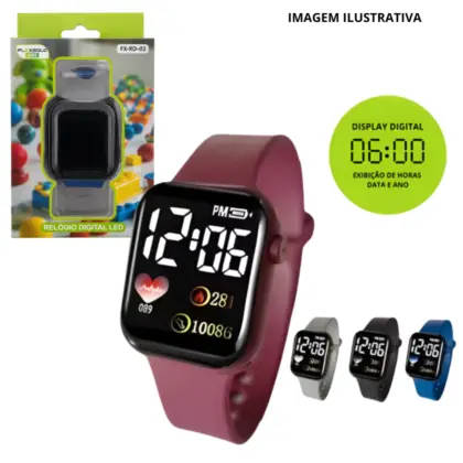 Relogio Digital Infantil Fx-Rd-02