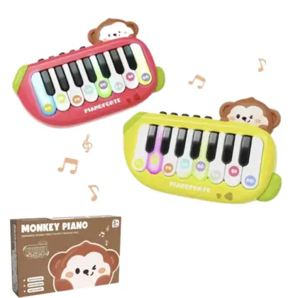 Teclado Eletronico Infantil Monkey Xc-02 Me-202