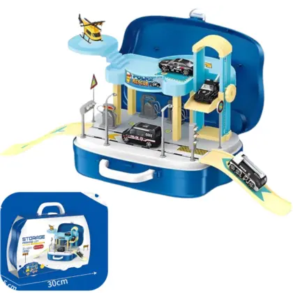 Maleta Pista De Carrinhos Parking Xc-678-601A