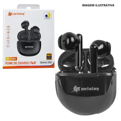 Fone De Ouvido Tws Earbuds V6.0 Pei-P1004