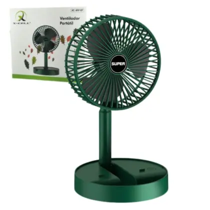 Ventilador Portatil 180Graus Dobrável Xc-Mv-07