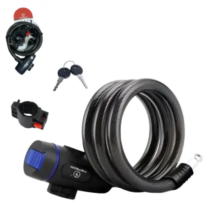 Cadeado Flexivel Para Bicicleta 900Mm Ka-1459