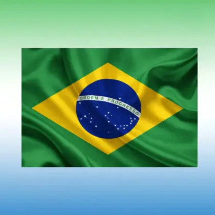 Bandeira Do Brasil 1.15 X 1.80cm