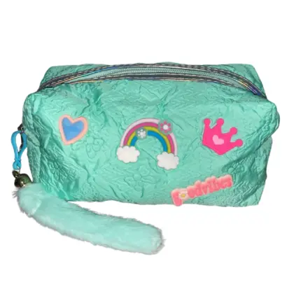Necessaire C/Chaveiro E Figuras Mo-Ty-K17