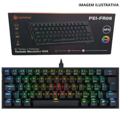 Teclado Mecanico Rgb Pei-Fr06