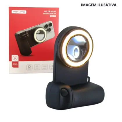 Suporte Com Luz De Selfie Para Celular Mlg-197 Punhal