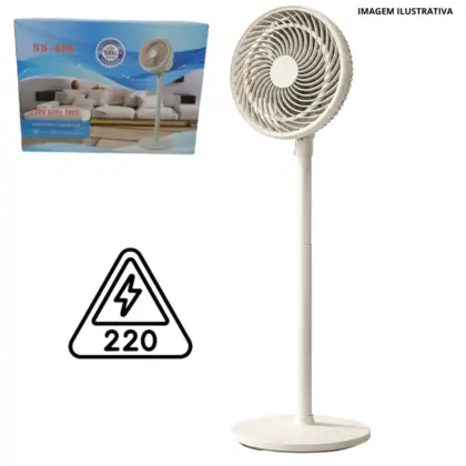 Ventilador Pedestal 60Hz 100W 220V Ss-888