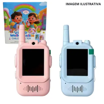 Video Walk Talk Infantil Azul/Rosa 8066
