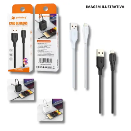Cabo De Dados Usb/Ios 1M 6A Pei-J111-2