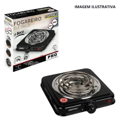 Fogareiro Eletrico 1 Boca 1000W 220V Ar0537