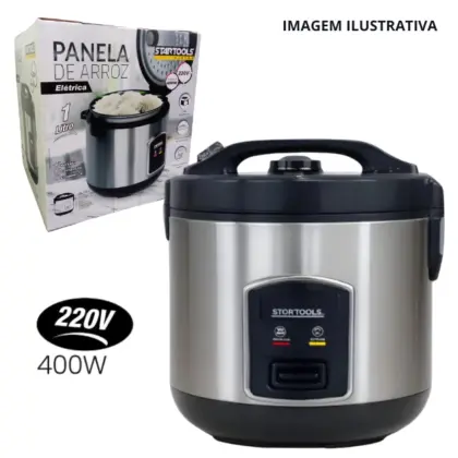 Panela De Arroz Eletrica De Inox 1L 220V Ar0980