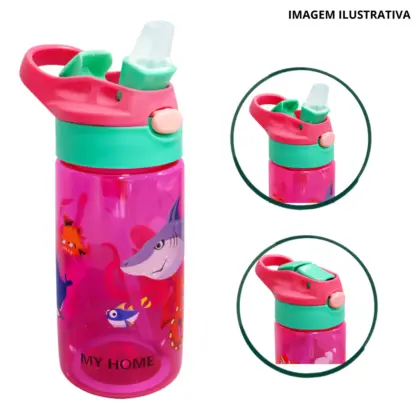 Garrafa Kids Plastico 500Ml Csm-149