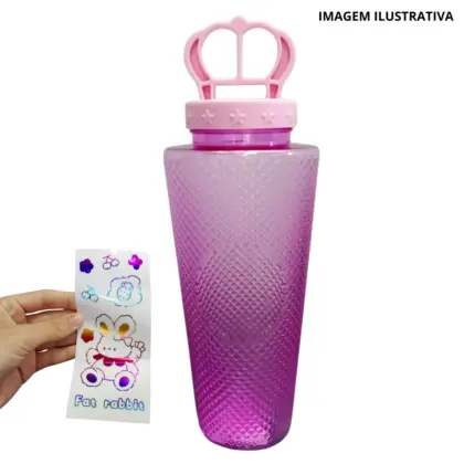 Garrafa Kids Plastico 500Ml Csm-145