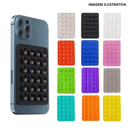 Suporte De Celular Ventosa Adesivo Premium Multi-Formatos