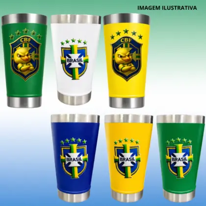 Copo Termico Do Brasil Copa 2026