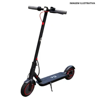 Patinete Elétrico A11 350W 30Km Branco / Preto