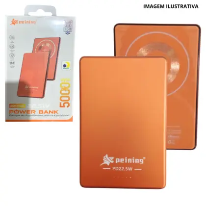 Power Bank Indução 5000MAH 22.5W WUP-1004C