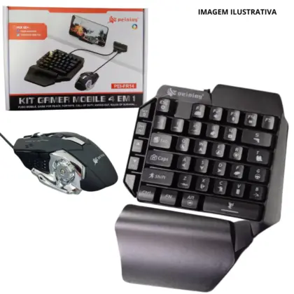 Kit Gamer Mobile 4 Em 1 PEI-FR14